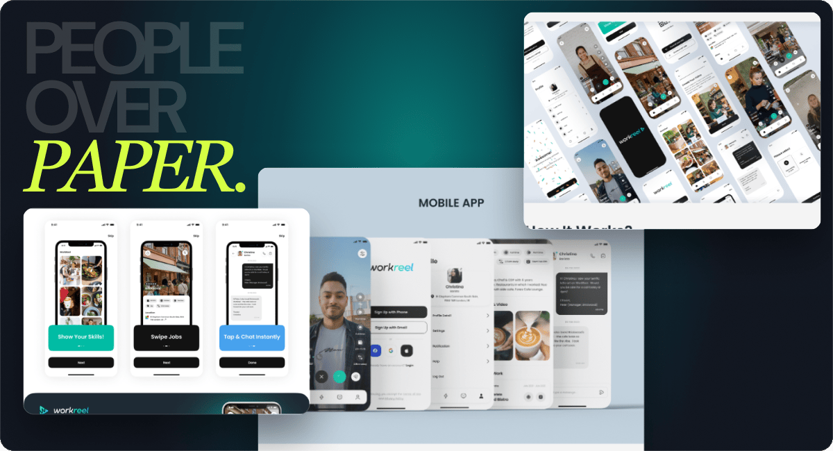WorkReel — People over paper mobile hiring platform